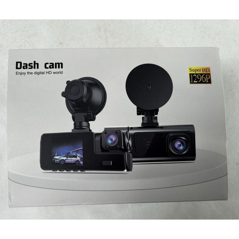 Dash cam Super HD 1296P Vehicle Black Box DVR 2" Display 170 degree Wide Angle